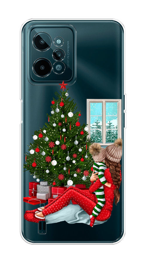 

Чехол на Realme C31 "Новый год с мамой", Красный;зеленый;голубой, 259350-6