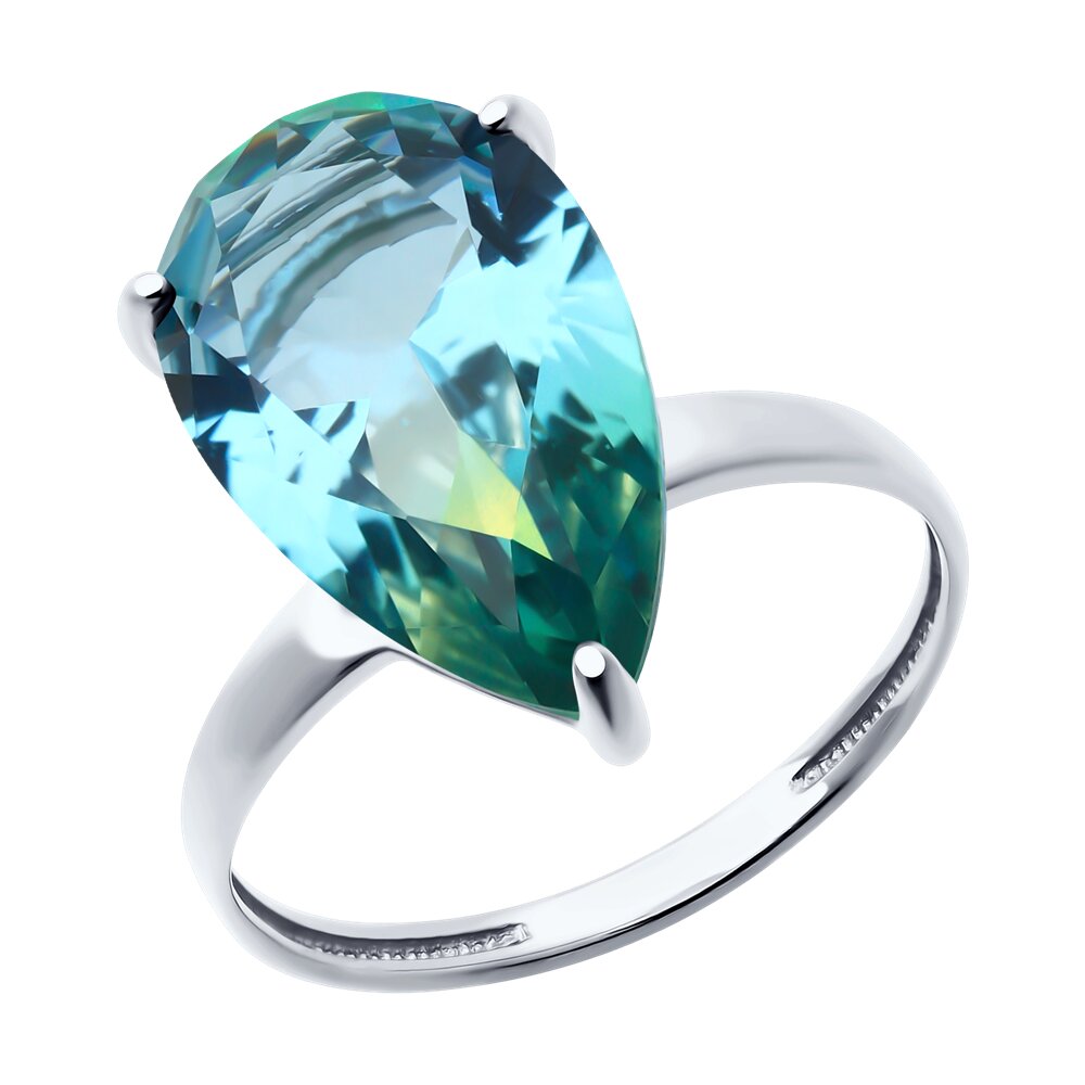 

Кольцо из серебра р. 18,5 SOKOLOV 92014378, ситалл искусственный, 92014378