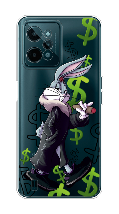 

Чехол на Realme C31 "Rich Bugs Bunny", Зеленый;черный;голубой, 259350-6