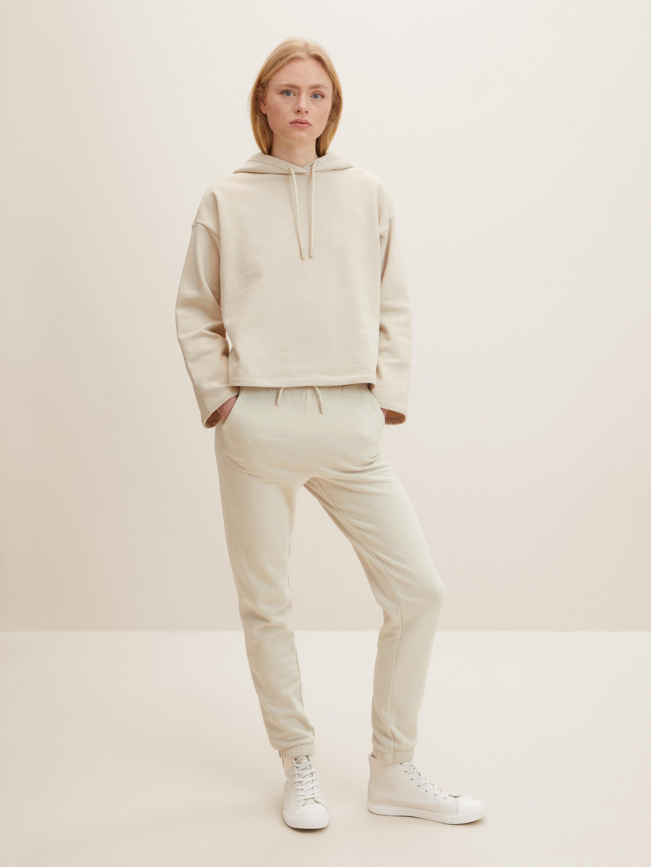 

Брюки женские TOM TAILOR 1030287 бежевые XS, 1030287