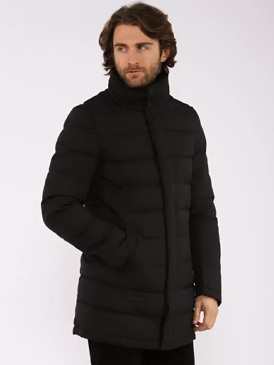 Зимняя куртка мужская A passion play 222CN(EV-0023) черная 48 RU