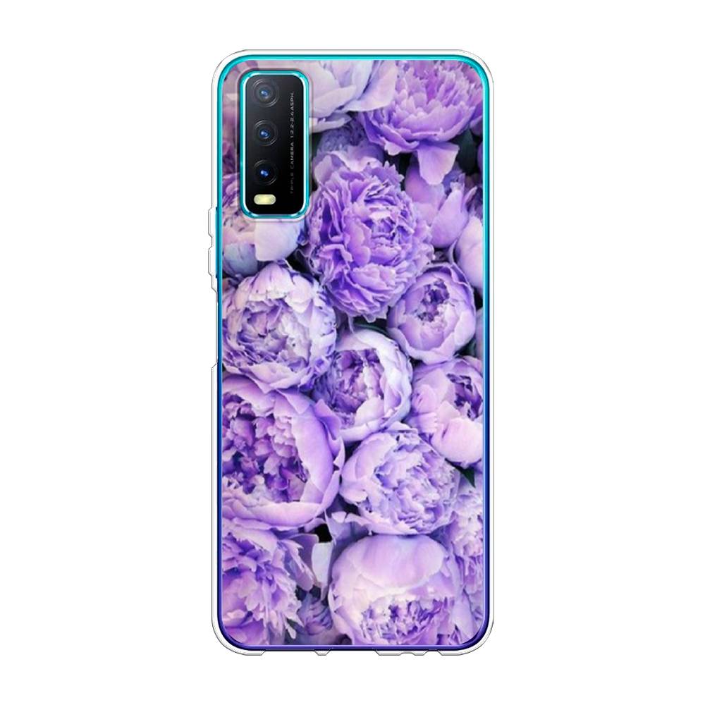 

Чехол Awog на Vivo Y20 "Пионы сиреневые", Разноцветный, 263650-8