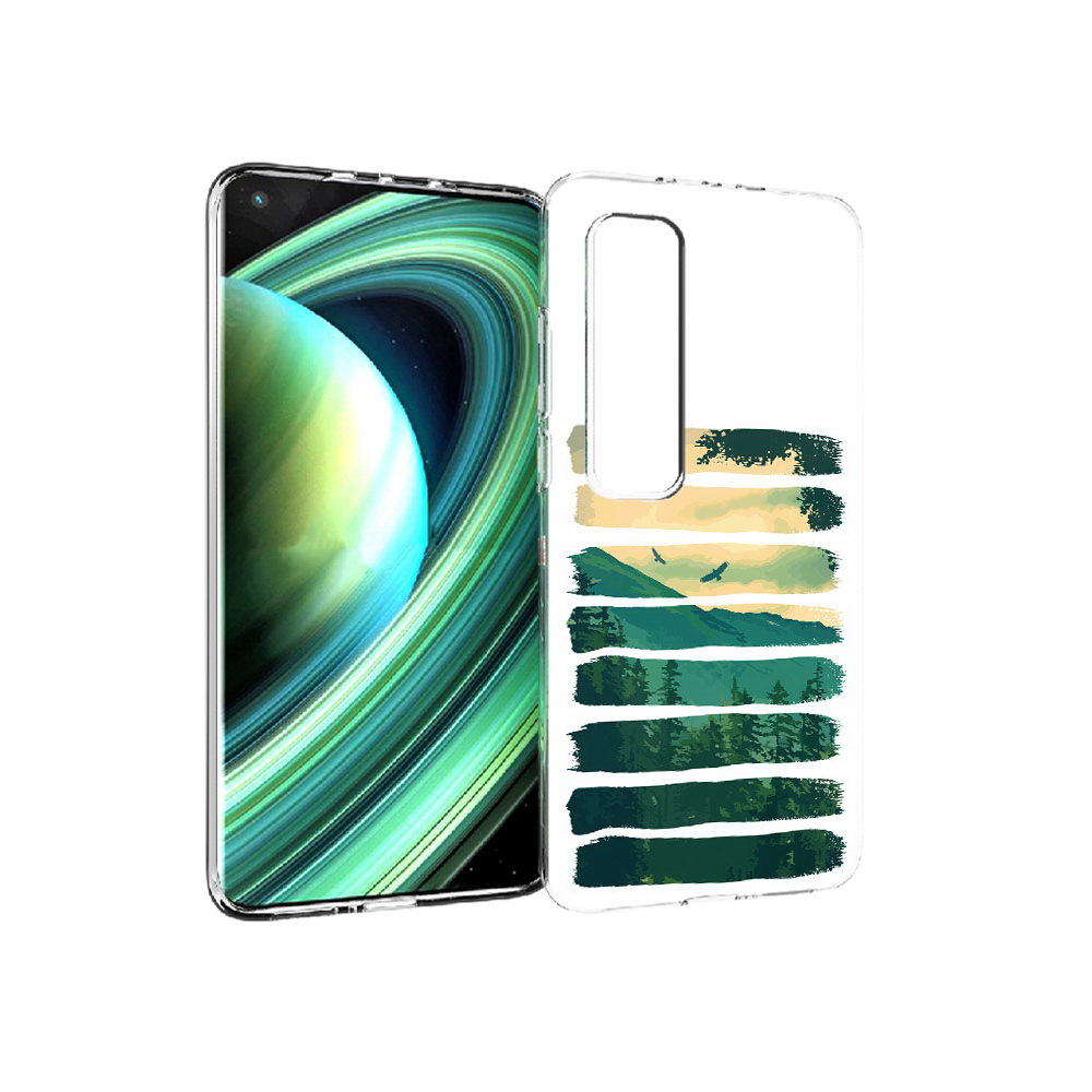 

Чехол MyPads Tocco для Xiaomi Mi 10 Ultra Лесная чаща (PT156404.264.107), Прозрачный, Tocco