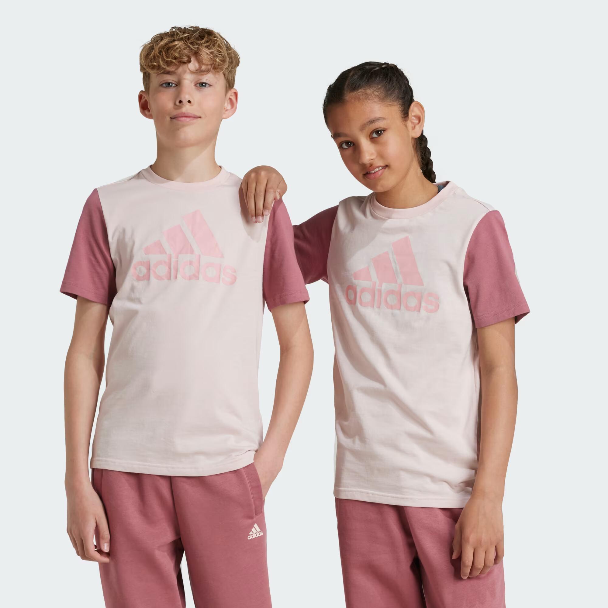 

Футболка Adidas для мальчиков, IV7306, розовая AFB1, размер 164, Розовый, J BL CB T