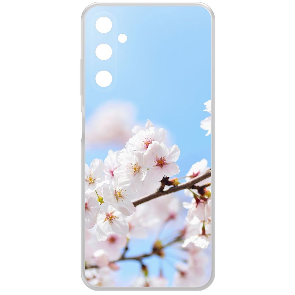 Чехол-накладка Krutoff Clear Case Цветение для Samsung Galaxy A05s