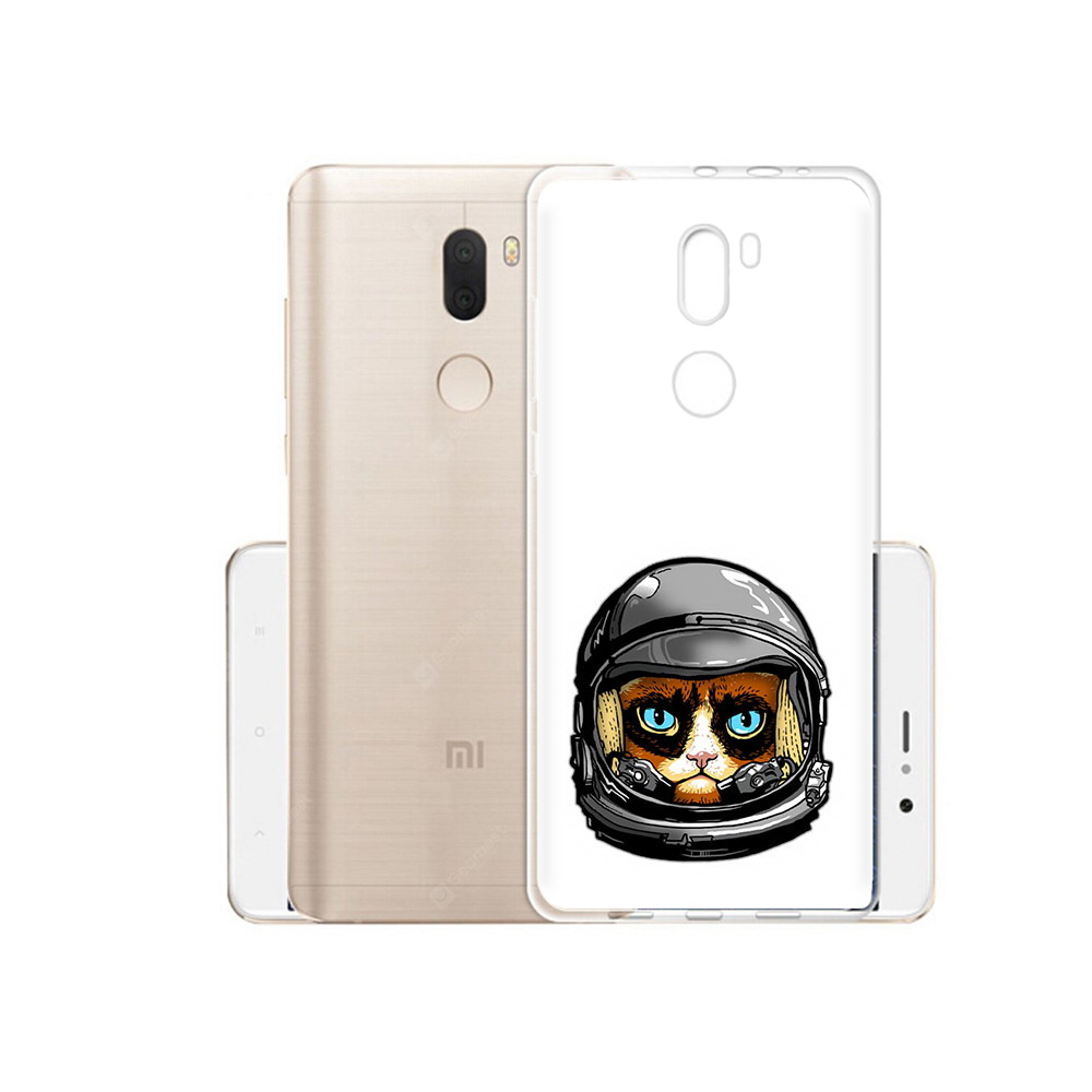 

Чехол MyPads Tocco для Xiaomi Mi 5S Plus кот космонавт (PT48165.334.400), Прозрачный, Tocco