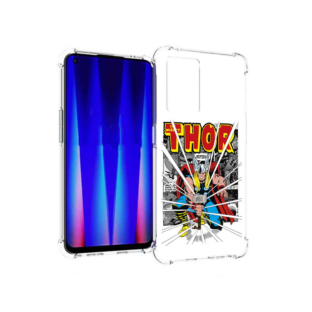 

Чехол MyPads Tocco для OnePlus Nord CE 5G тор рисунок, Прозрачный, Tocco