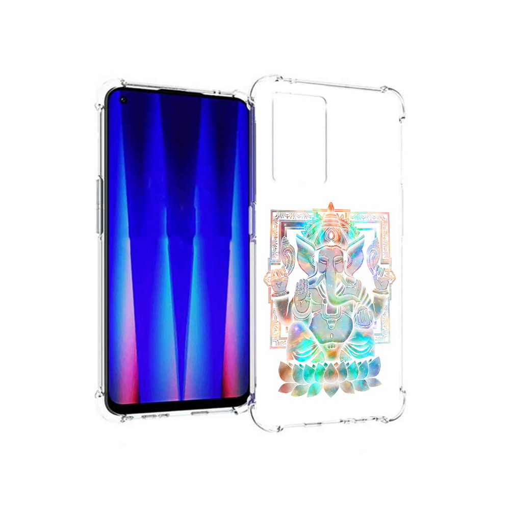 

Чехол MyPads Tocco для OnePlus Nord CE 5G умный слон, Прозрачный, Tocco