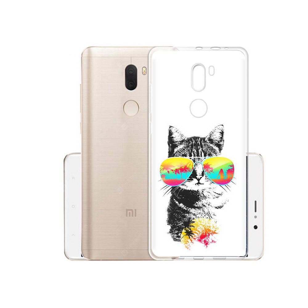 

Чехол MyPads Tocco для Xiaomi Mi 5S Plus крутой кот (PT48165.334.425), Прозрачный, Tocco