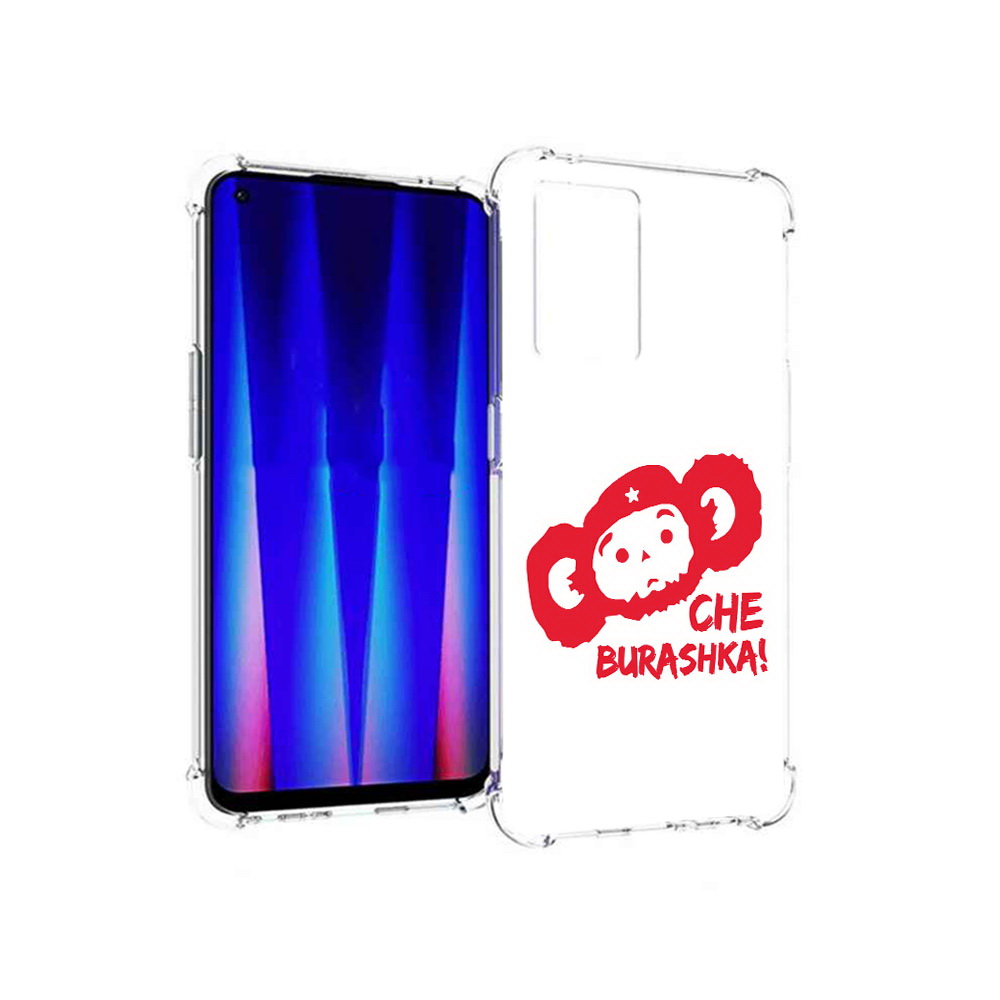 

Чехол MyPads Tocco для OnePlus Nord CE 5G чебурашка, Прозрачный, Tocco