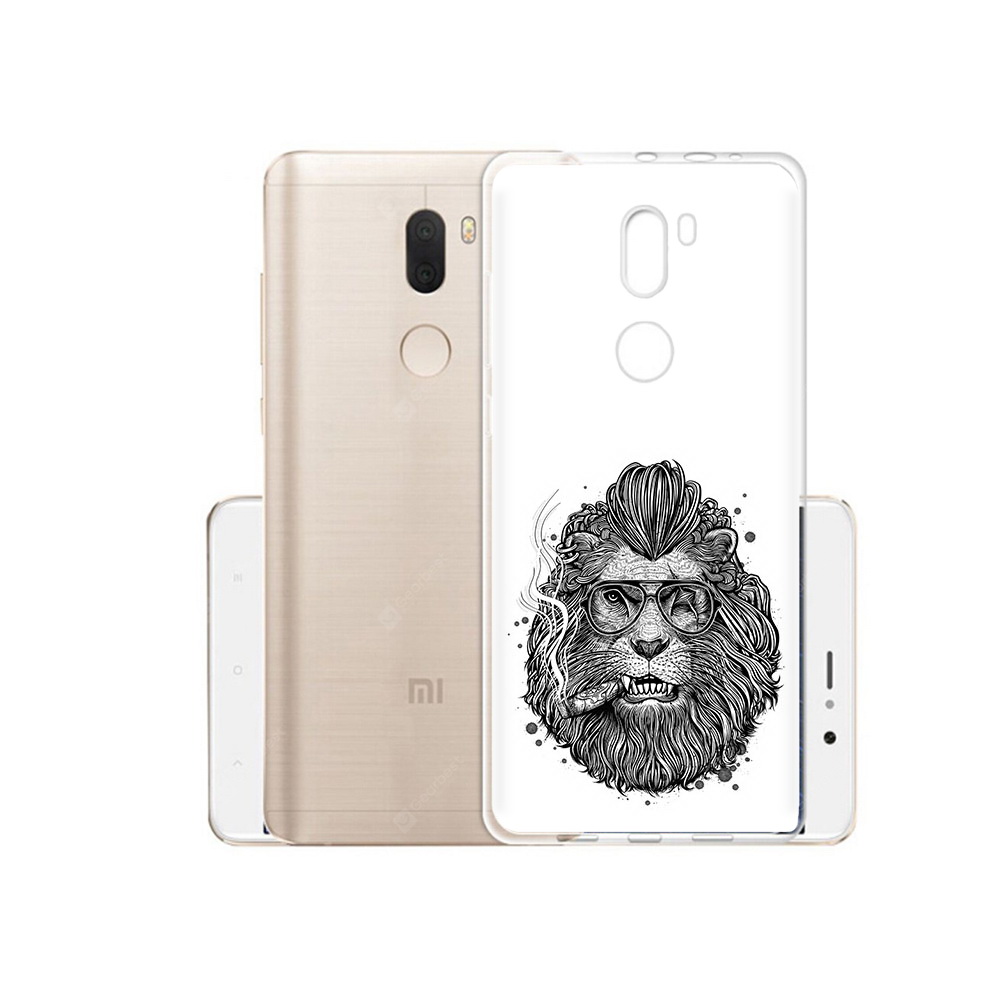 

Чехол MyPads Tocco для Xiaomi Mi 5S Plus курящий лев (PT48165.334.432), Прозрачный, Tocco