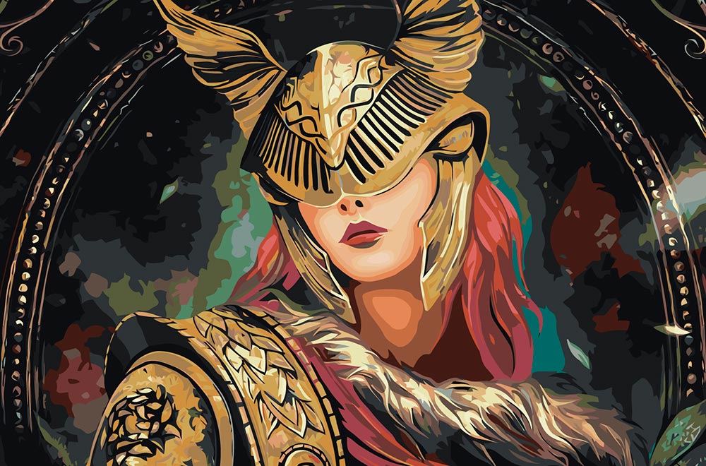 

Картина по номерам Живопись по Номерам «Elden Ring Элден Ринг: Маления», Elden Ring Элден Ринг: Маления