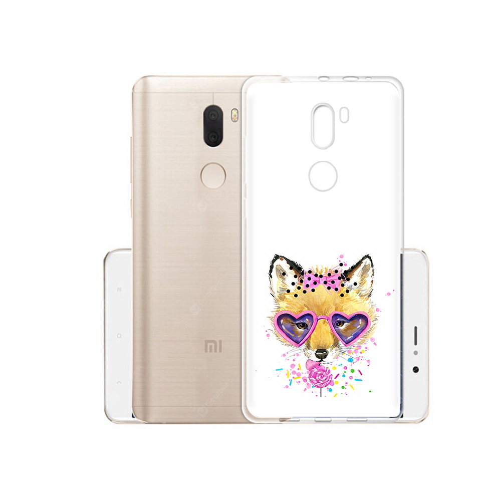 

Чехол MyPads Tocco для Xiaomi Mi 5S Plus лисенок с бантиком (PT48165.334.441), Прозрачный, Tocco