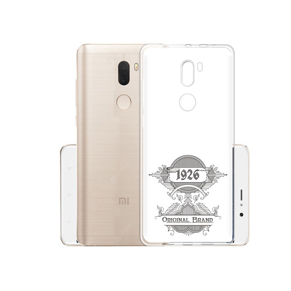 

Чехол MyPads Tocco для Xiaomi Mi 5S Plus логотип черно белый (PT48165.334.446), Прозрачный, Tocco