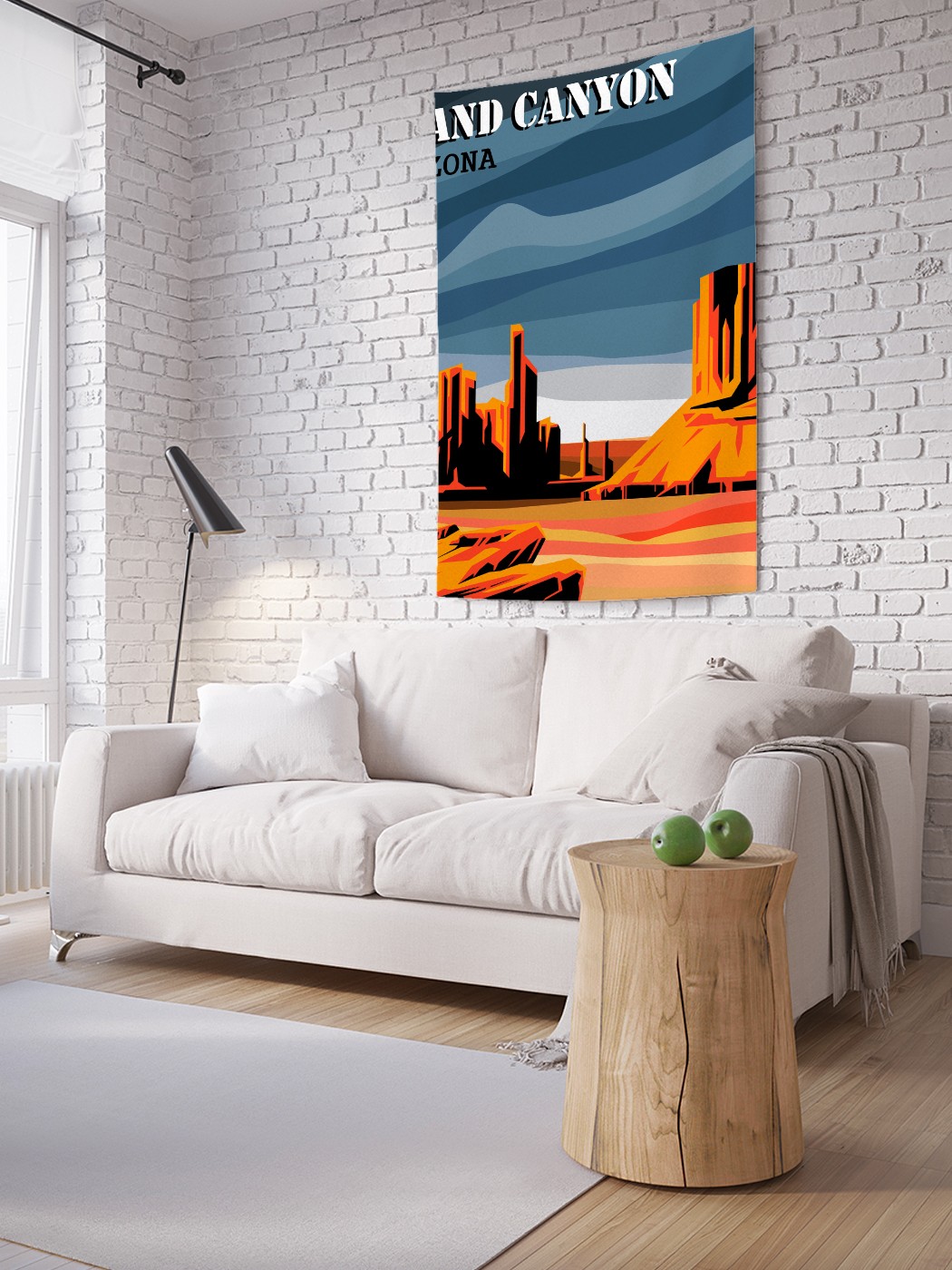 

Вертикальное фотопанно на стену JoyArty Каньон в Аризоне 150x200 см, Каньон в Аризоне