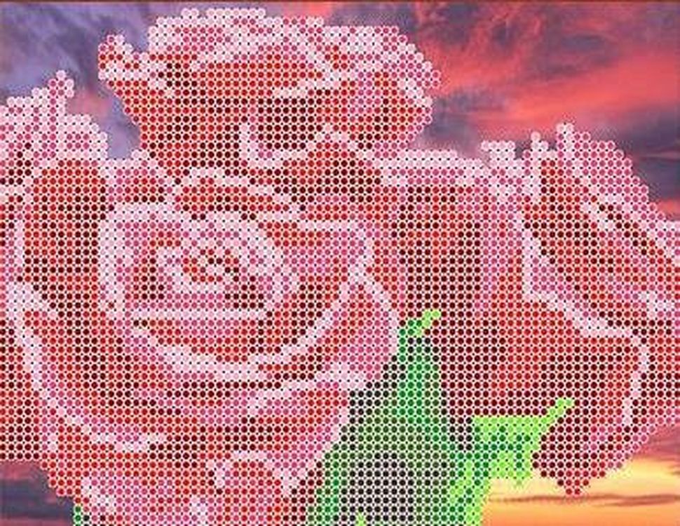 

Рисунок на ткани Каролинка Розы ТКБЦ 5004