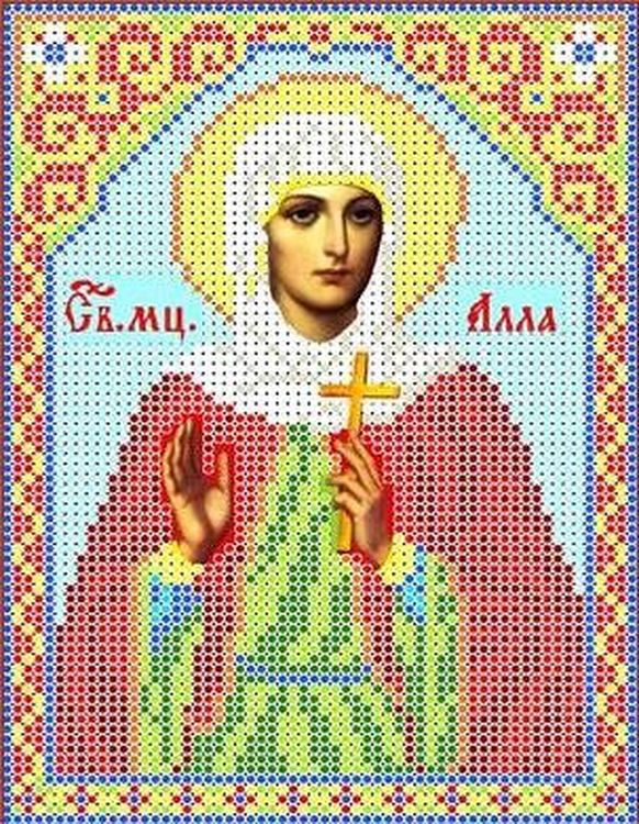 

Рисунок на ткани Каролинка Святая Алла ТКБИ 5013
