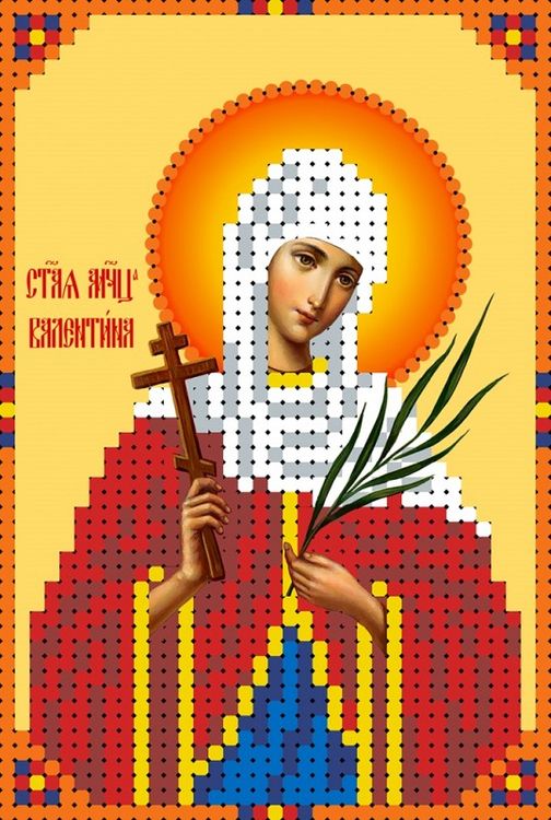 

Рисунок на ткани Каролинка Святая Валентина ТКБИ 6013