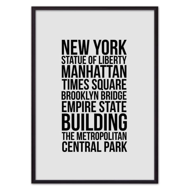 

Постер в рамке Лучшее в Нью-Йорке 50х70 см, Дом Корлеоне