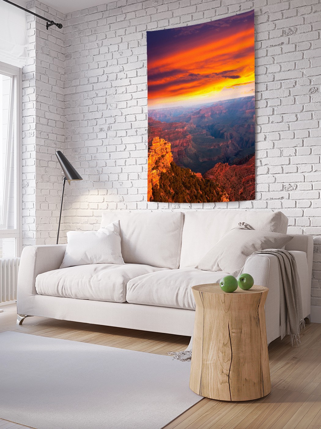 

Вертикальное фотопанно на стену JoyArty Вид с каньона 150x200 см, Вид с каньона