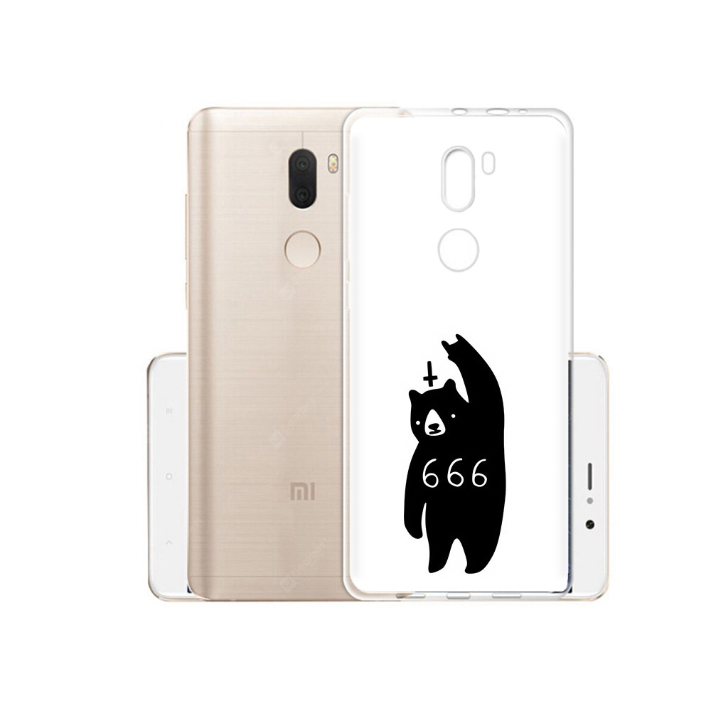 

Чехол MyPads Tocco для Xiaomi Mi 5S Plus медведь 666 (PT48165.334.462), Прозрачный, Tocco
