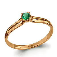 

Кольцо из золота р.  AQUAMARINE 961360к_585_кз, 961360к_585_кз