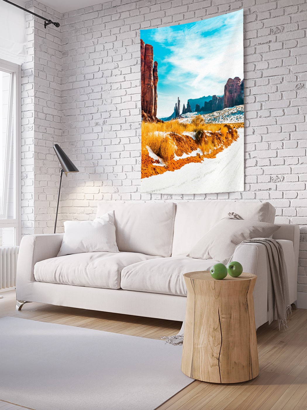 

Вертикальное фотопанно на стену JoyArty Ослепительная долина 150x200 см, Ослепительная долина