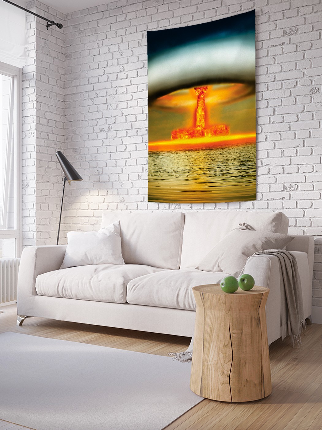

Вертикальное фотопанно на стену JoyArty Ядерный взрыв 150x200 см, Ядерный взрыв