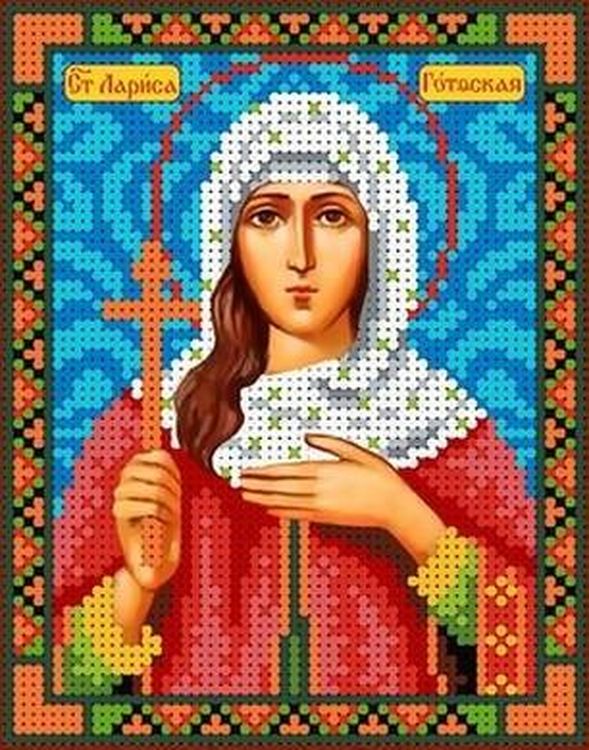 

Рисунок на ткани Каролинка Святая Лариса ТКБИ 5006