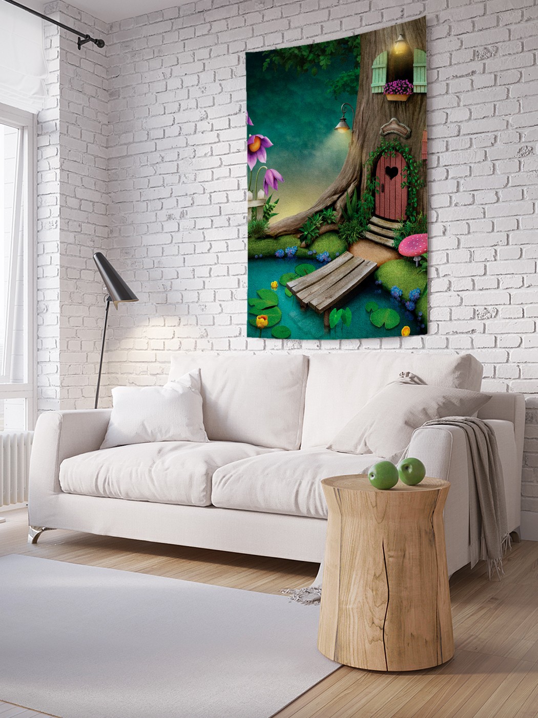 

Вертикальное фотопанно на стену JoyArty Живущий в дереве 150x200 см, Живущий в дереве