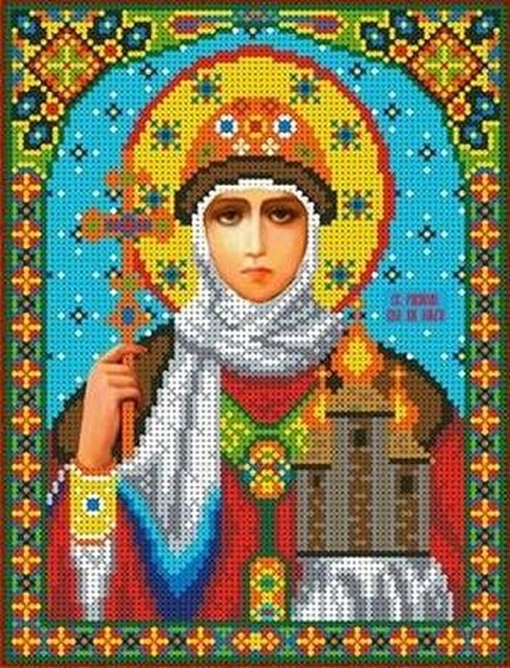 

Рисунок на ткани Каролинка Святая Ольга ТКБИ 4036