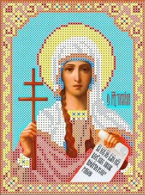 

Рисунок на ткани Каролинка Святая Татьяна ТКБИ 5048/1