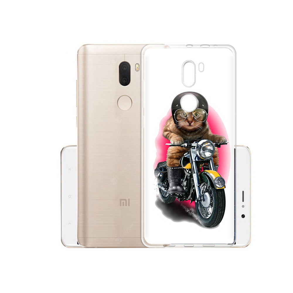 

Чехол MyPads Tocco для Xiaomi Mi 5S Plus мото-кот (PT48165.334.485), Прозрачный, Tocco