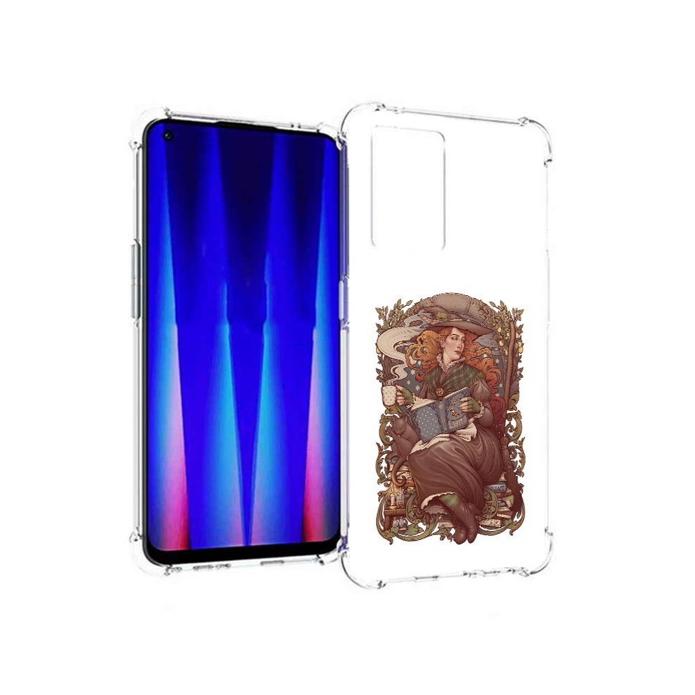 

Чехол MyPads Tocco для OnePlus Nord CE 5G Женские_126, Прозрачный, Tocco