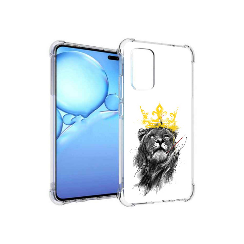 

Чехол MyPads Tocco для Vivo V19 король-лев (PT147328.392.391), Прозрачный, Tocco