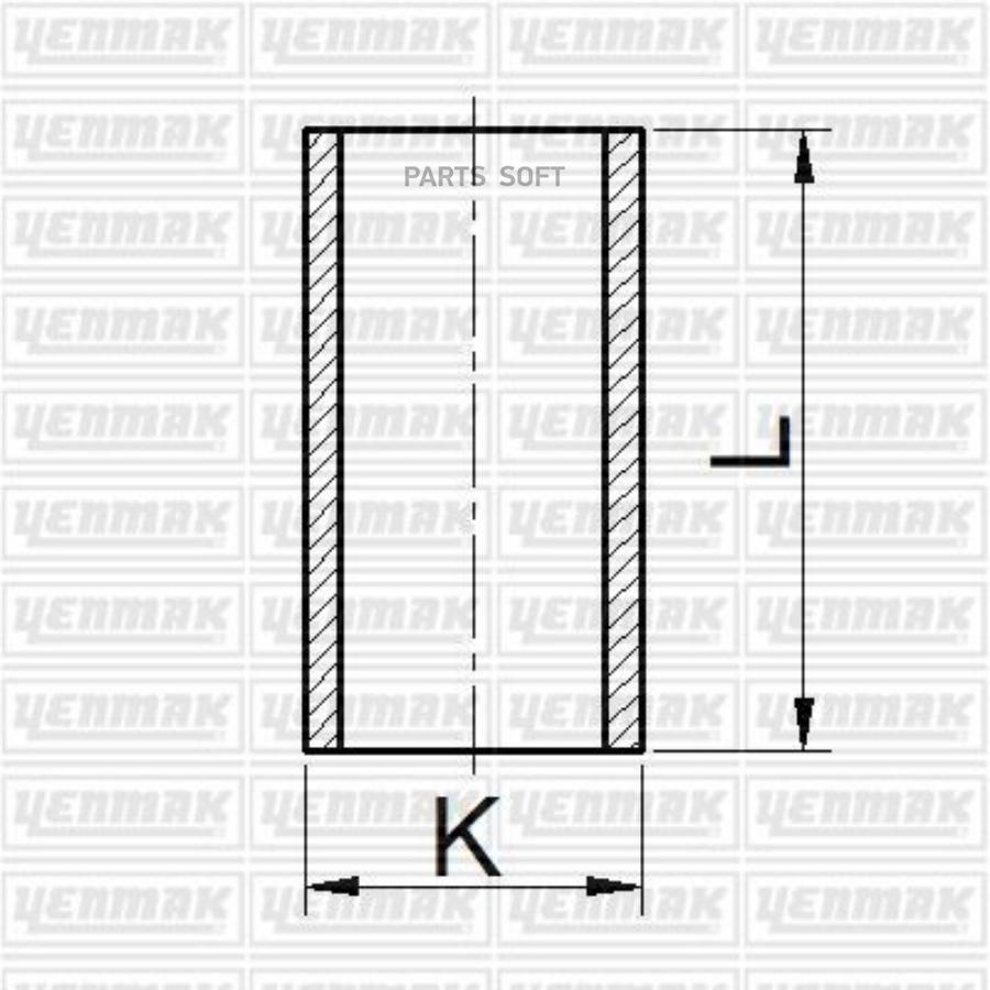 Гильза Цилиндра YENMAK 51-65164-000