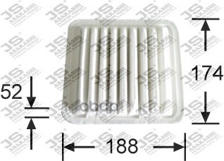 

Фильтр воздушный JS Asakashi A1030