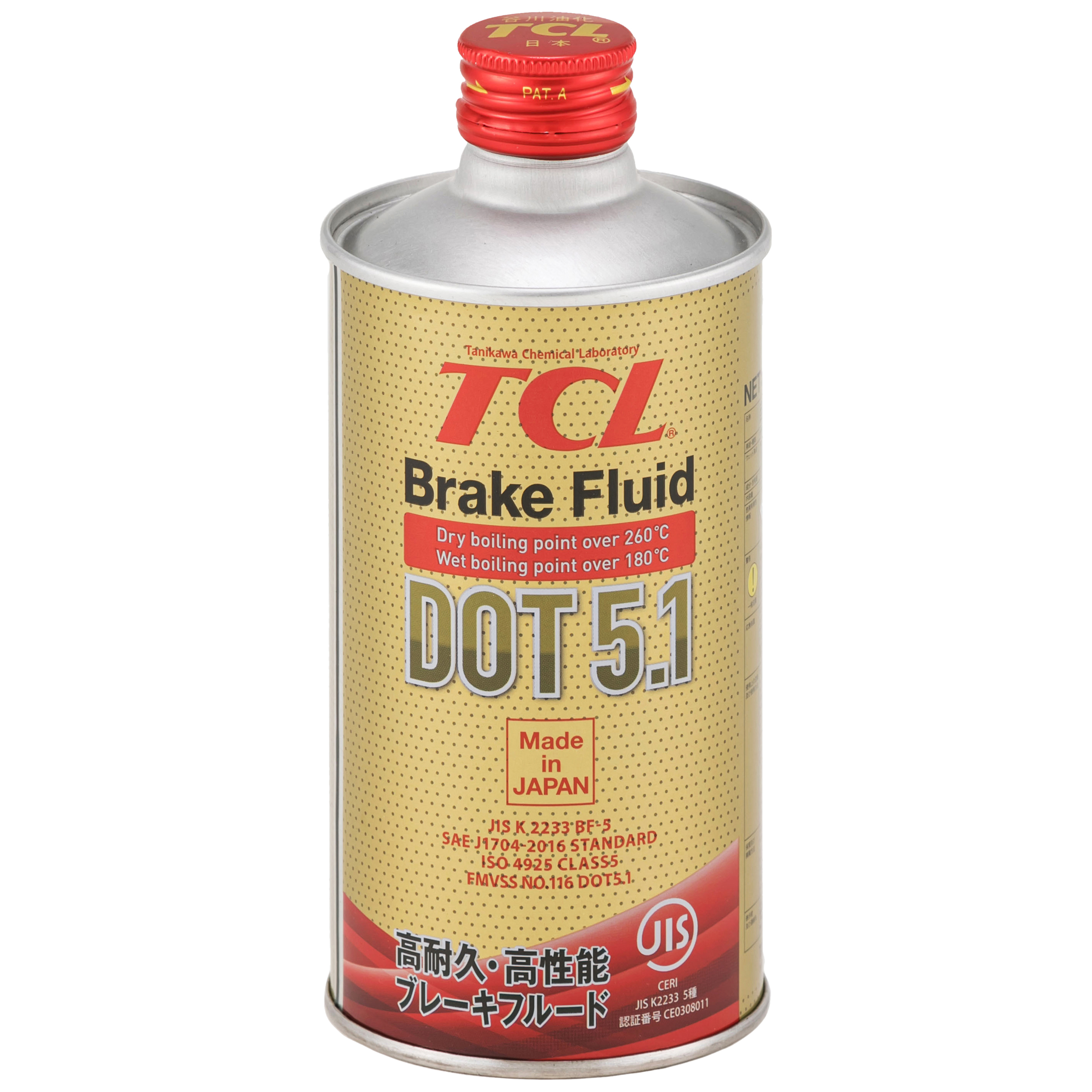 Тормозная жидкость TCL DOT 5.1 0,355 л 3101