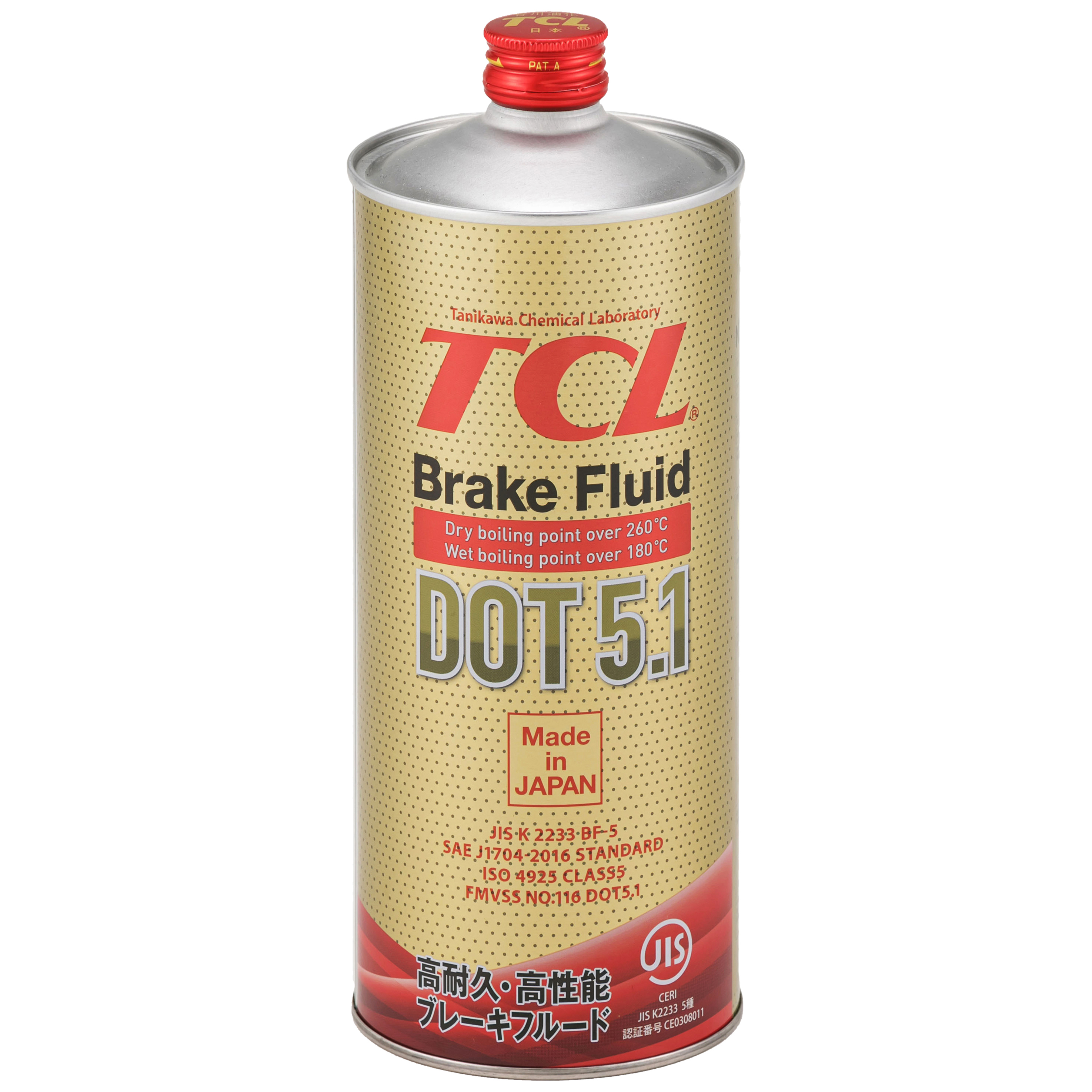 Тормозная жидкость TCL DOT 5.1 1 л 3102