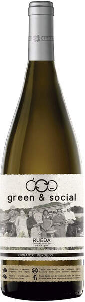 

Вино Cuatro Rayas, "Green & Social" Organic Verdejo, Rueda DO, 0,75 л