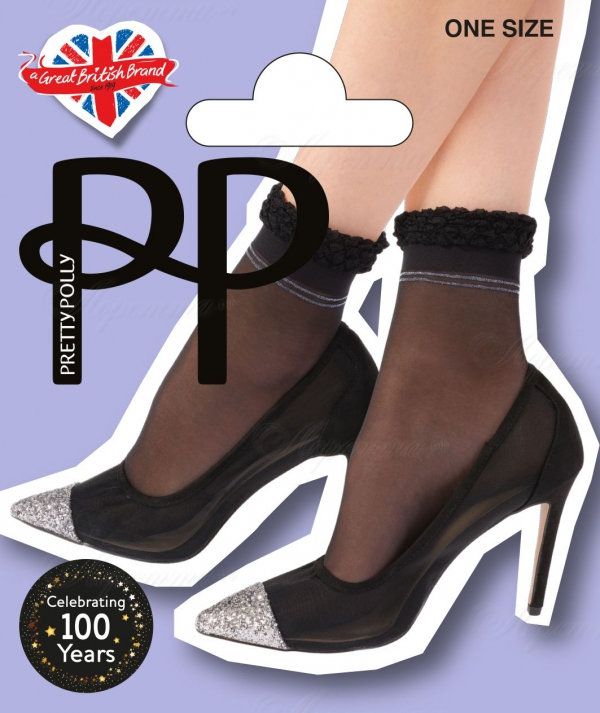 Носки женские Pretty Polly AWC5 черные S/M/L