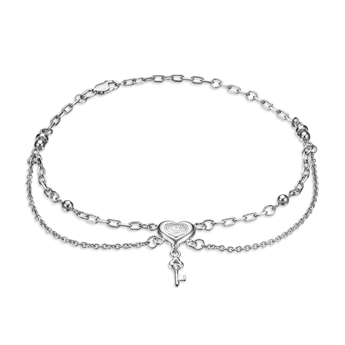 Браслет из серебра р. 17 PLATINA jewelry 05-0591-00-000-0200-68