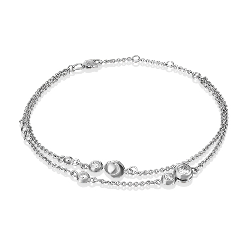 

Браслет из серебра с фианитом р. 17 PLATINA jewelry 05-0618-00-401-0200-69, 05-0618-00-401-0200-69