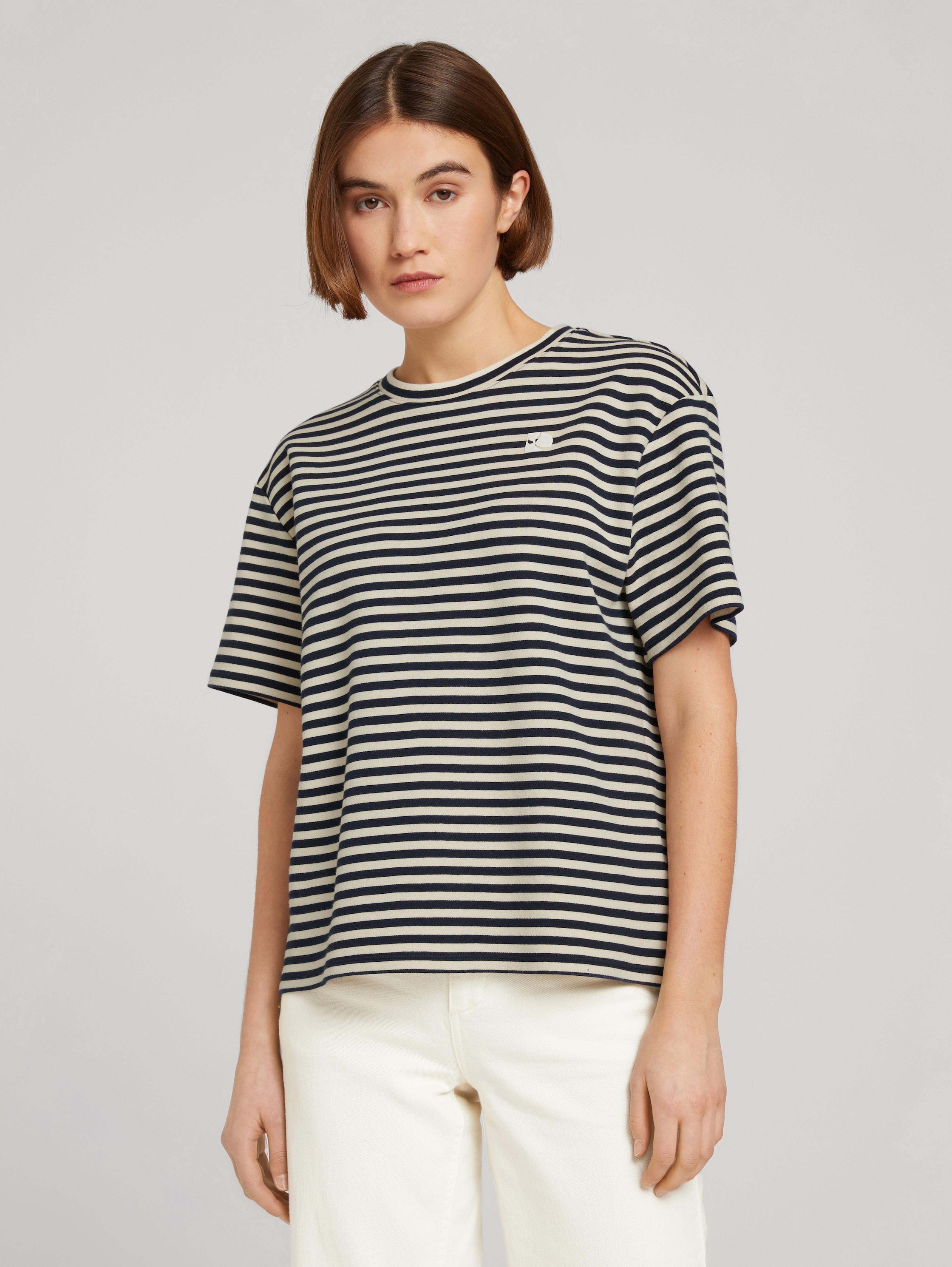 

Футболка женская TOM TAILOR 1030168 бежевая XS, 1030168