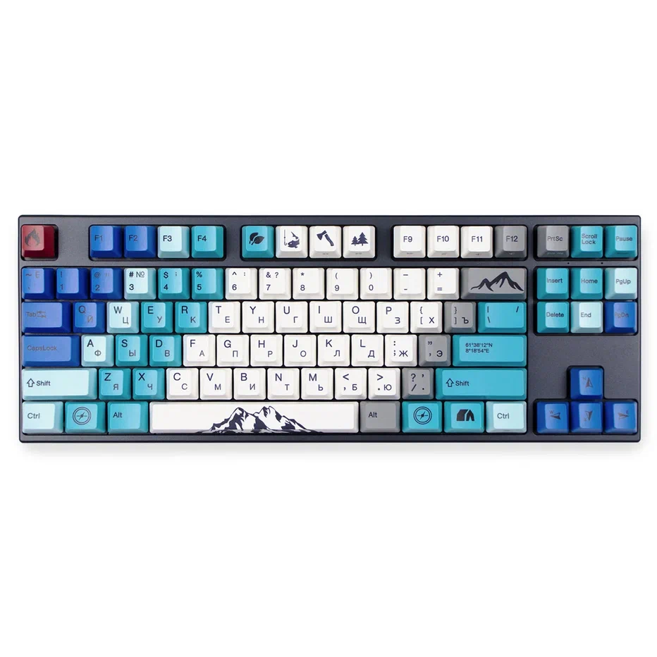 

Проводная игровая клавиатура Varmilo Summit R1 черный (A33A050A9A3A06A007/E), Summit R1