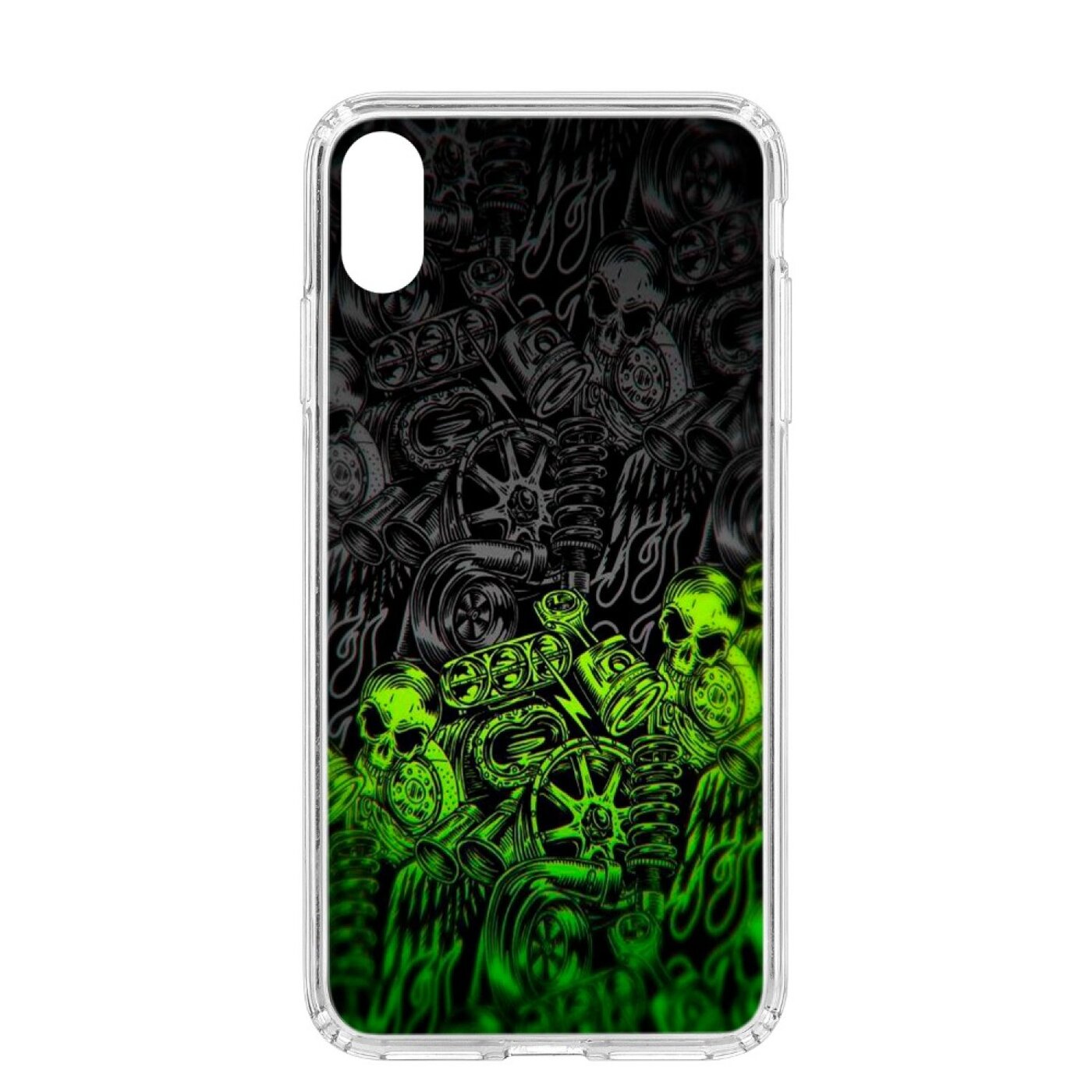 фото Чехол на apple iphone xs max kruche print garage кruче