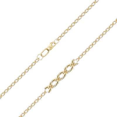 

Цепочка из желтого золота 50 см PLATINA jewelry 21-0313-040-1130-17, 21-0313-040-1130-17