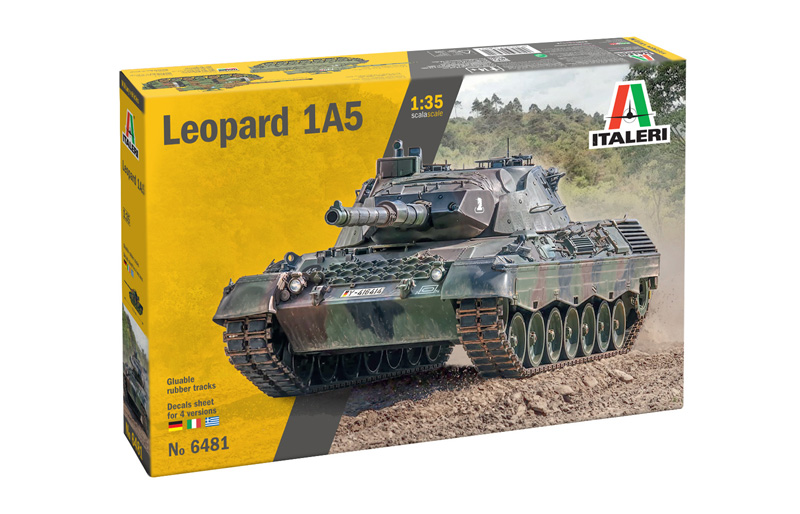 

Сборная модель Italeri 1/35 Leopard 1 A5 6481
