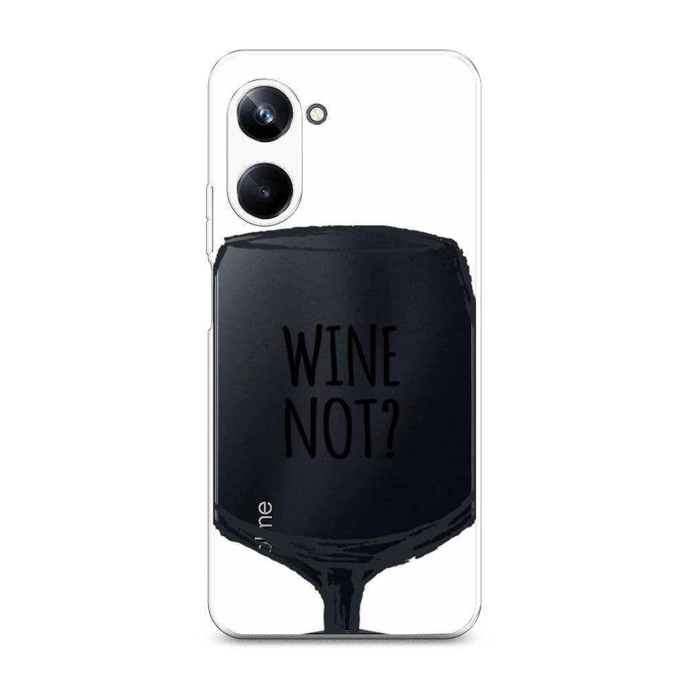 

Чехол на Realme 10 Pro "Wine not white", Белый, 2512550-6