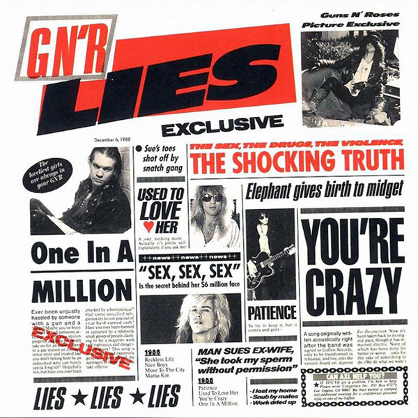 

Guns N' Roses: Gn'R Lies (1 CD)